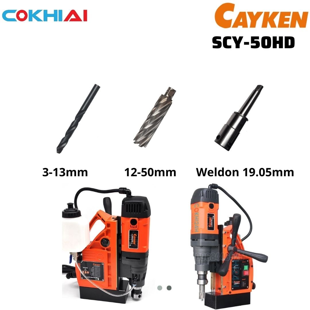 Cấu tạo máy khoan từ Cayken SCY-50HD