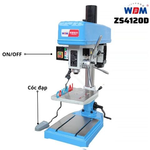 Cấu tạo máy khoan bàn WDDM ZS4120D