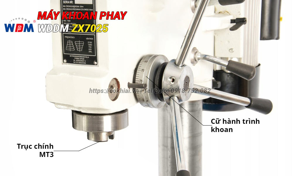 Cữ hành trình máy khoan phay WDDM ZX7025