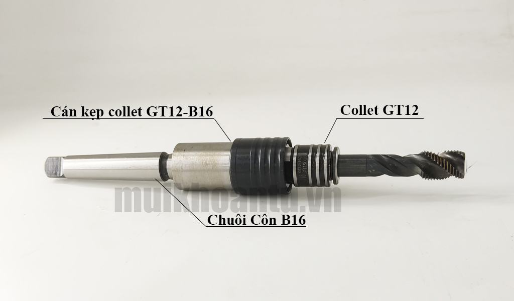 Đầnoosii GT-12B16 gắn chuôi côn MT2-B16