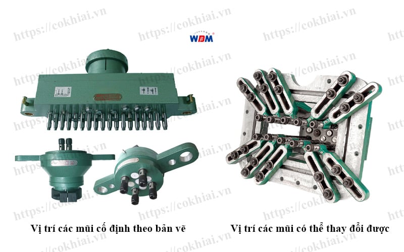 Đầu khoan taro nhiều mũi