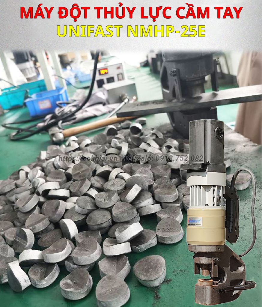 Máy đột thủy lực cầm tay Unifast NMHP-25E