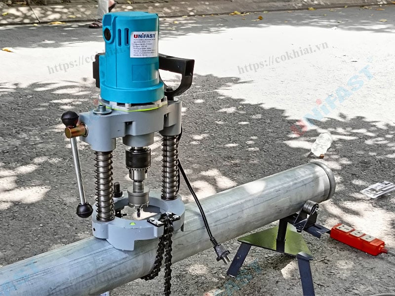Máy khoan mở lỗ ống PDC-114