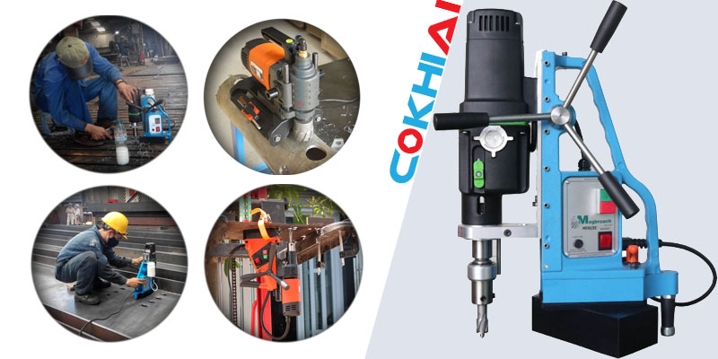 Ứng dụng của máy khoan từ vào đời sống