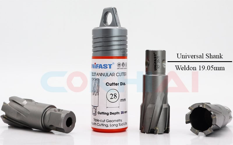 Mũi khoan từ Unifast weldon 19.05mm