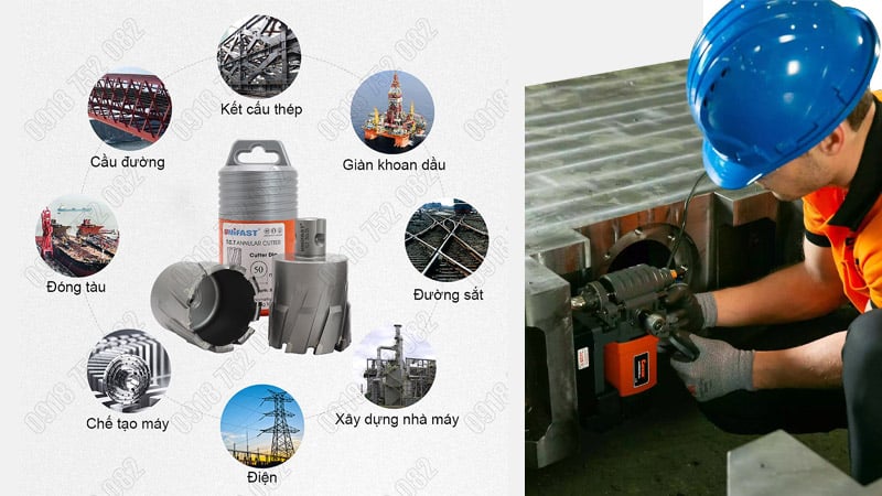 ứng dụng của mũi khoan từ