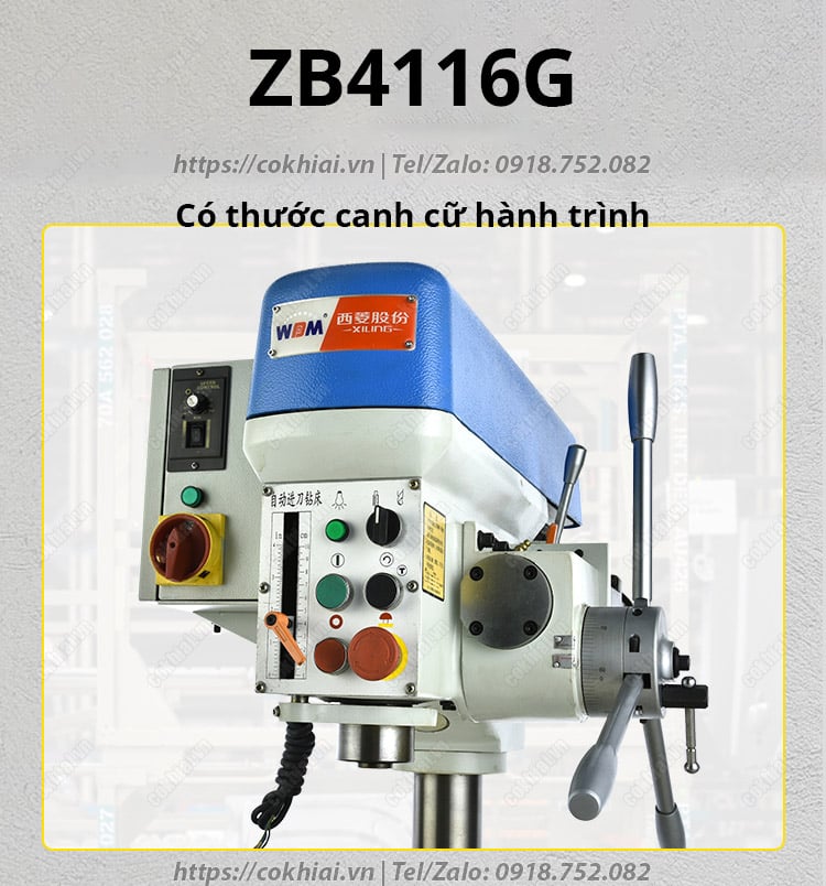 Cấu tạo máy khoan taro ZB4116G