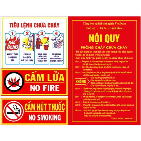 #Bảng Tiêu Lệnh PCCC | Các Bước PCCC | Mua Tiêu Lệnh PCCC