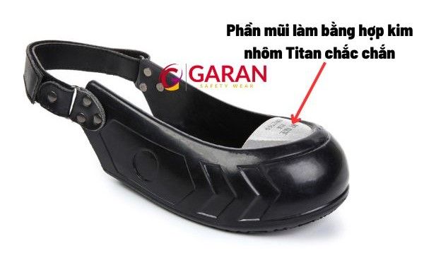 Phần mũi bọc giày làm bằng hợp kim nhôm Titan