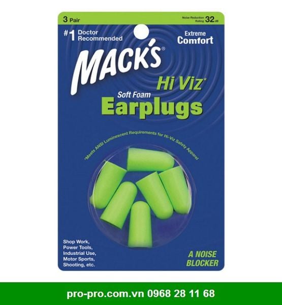 Nút bịt tai phản quang Hi-Viz được nhiều người yêu thích sử dụng