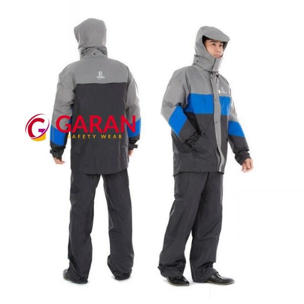 Áo mưa bộ cao cấp ECO bằng vải dù