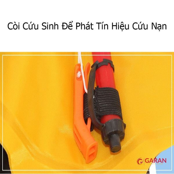 Áo Phao Cứu Sinh Tự Thổi 3-5s Kiểu Dây Đai Đeo Ngang Hông