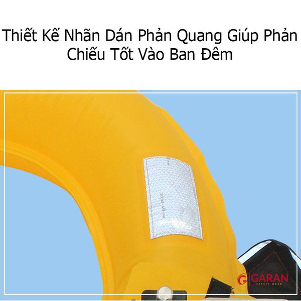 Áo Phao Cứu Sinh Tự Thổi 3-5s Kiểu Dây Đai Đeo Ngang Hông