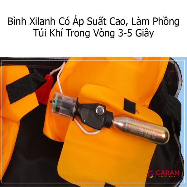 Áo Phao Cứu Sinh Tự Thổi 3-5s Kiểu Dây Đai Đeo Ngang Hông