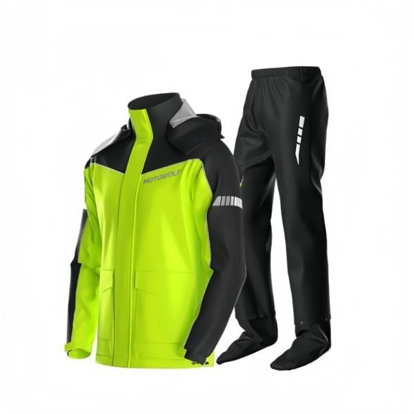 áo mưa bộ motowolf
