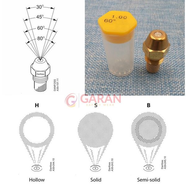 Béc Phun Dầu DANFOSS Cho Dầu Đốt