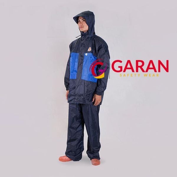 Bộ quần áo mưa 2 lớp có mũ