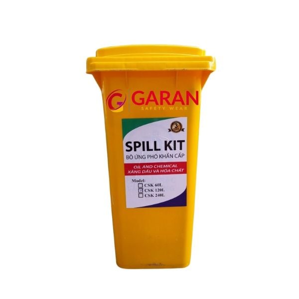 Bộ ứng cứu tràn dầu Spill Kit 120L