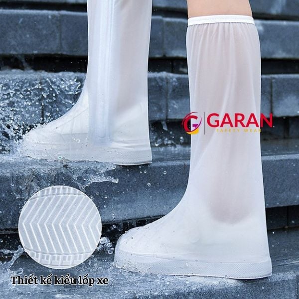 Bọc giày đi mưa PVC dài 40cm