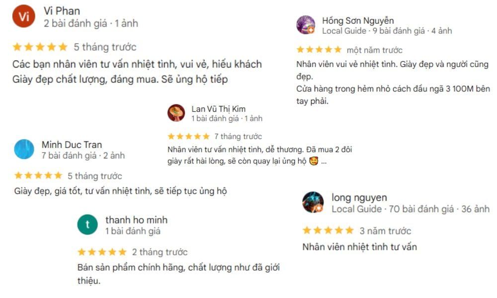 Một số đánh giá của khách hàng về Bảo Hộ GA RAN