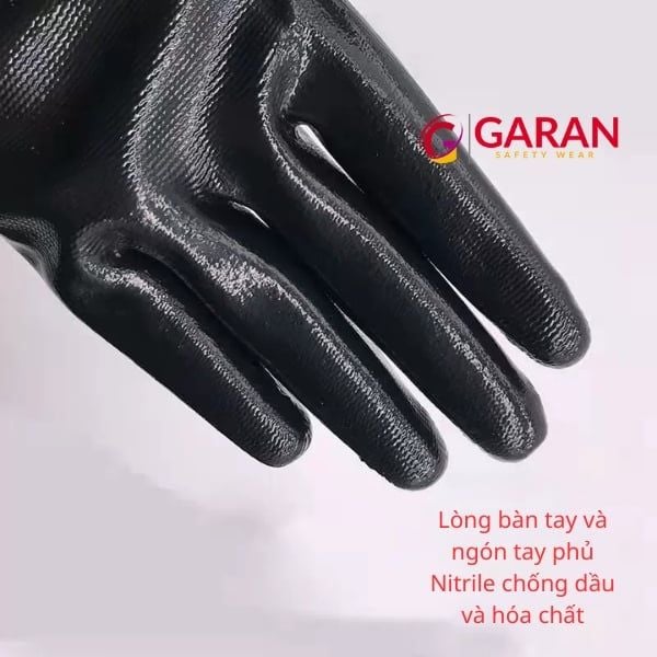 găng tay chống dầu hóa chất
