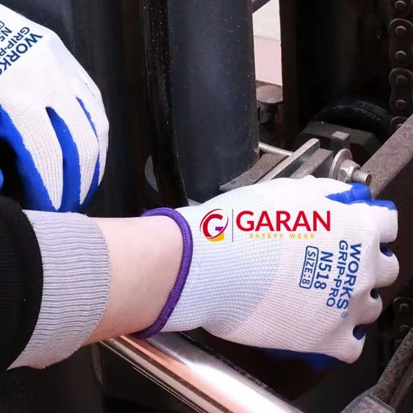 Găng tay chống dầu Works Grip-Pro N518