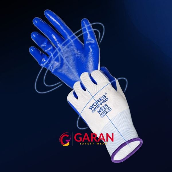 Găng tay chống dầu Works Grip-Pro N518