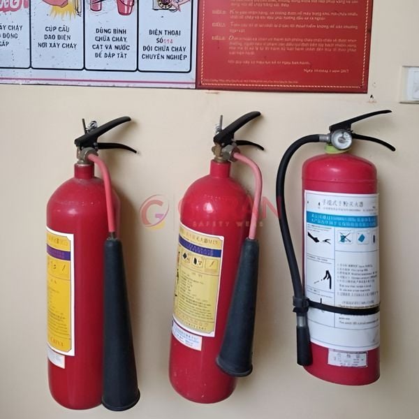 lưu ý về sử dụng và bảo quản bình chữa cháy