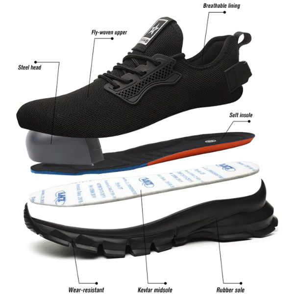 Chọn giày bảo hộ cho ngành xây dựng: An toàn, bền bỉ, êm ái