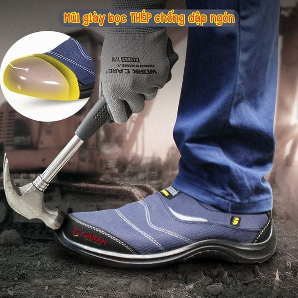 Chọn giày bảo hộ cho ngành xây dựng: An toàn, bền bỉ, êm ái