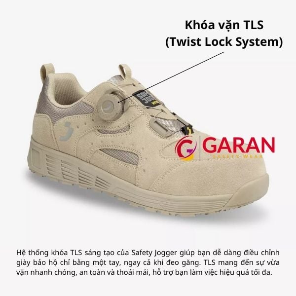Khóa Vặn Giày Jogger Sundy S3S Low Tls