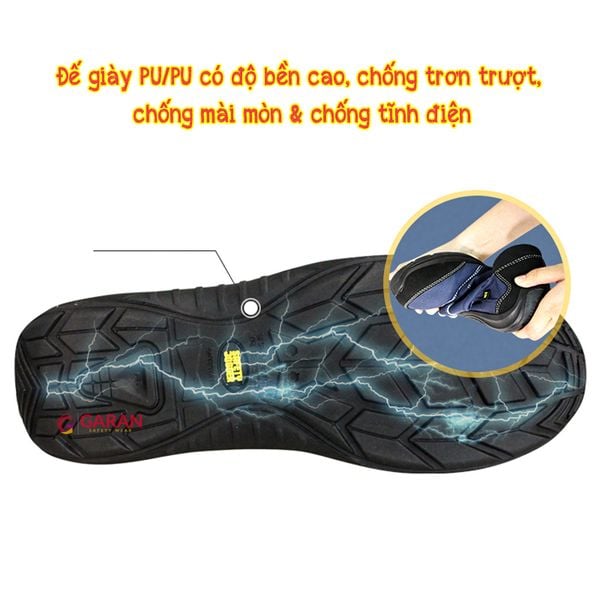 Giày Bảo Hộ Không Dây Safety Jogger Yukon Siêu Nhẹ