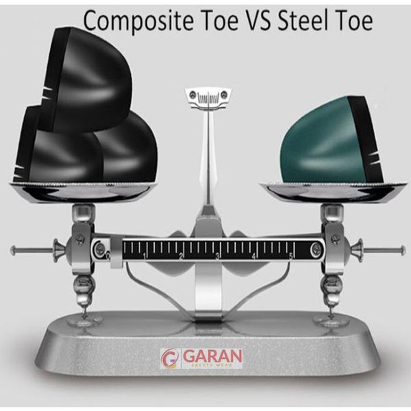 So sánh giày bảo hộ mũi thép & mũi composite