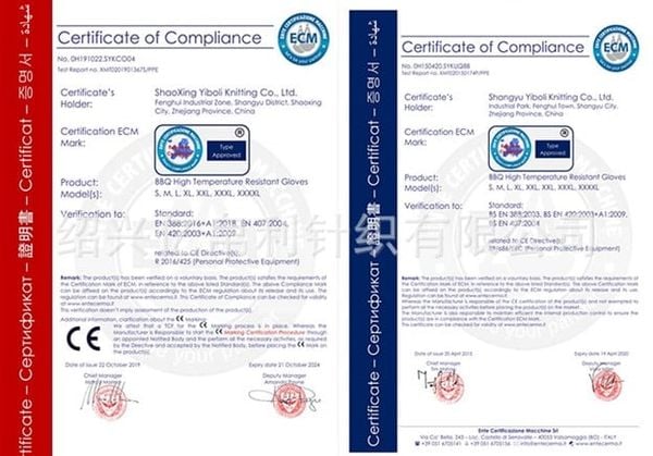 bảng test chất lượng