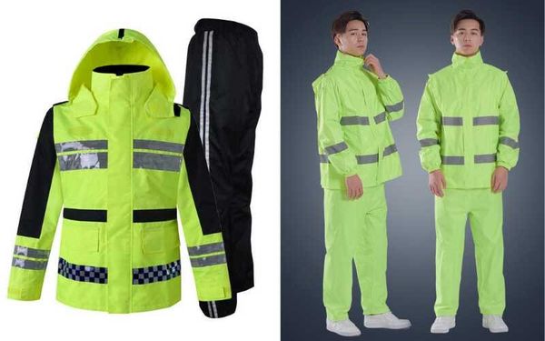 Ưu, Nhược Điểm Của Áo Mưa Phản Quang Cho Công Nhân Đường Phố
