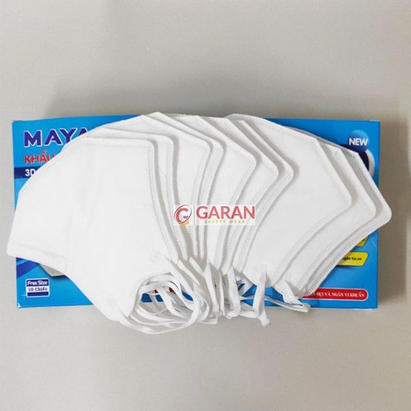 Khẩu Trang Mayan 3D Mask PM2.5 Hộp 10 Cái