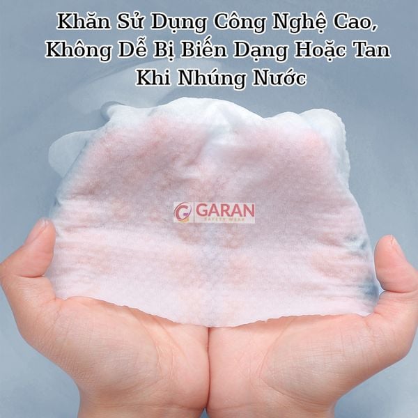 Khăn Lau Mặt Dùng 1 Lần Lau Khô, Lau Ướt Mềm Mại, Thấm Nước Tuyệt Đối