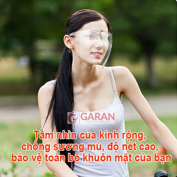 Kính Chống Giọt Bắn Che Hết Mặt Face Shield