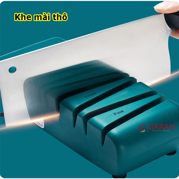 Máy Mài Dao Bằng Điện Nhà Bếp Gia Đình Đa Năng Thế Hệ Mới 220V 50W Bền Đẹp, Dễ Sử Dụng