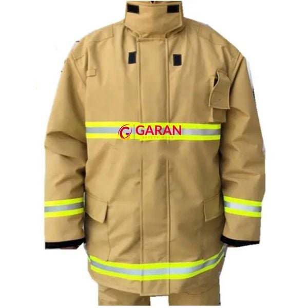 Quần áo bảo hộ phòng cháy chữa cháy Aramid thoáng khí cho lính cứu hỏa kiểu Mỹ