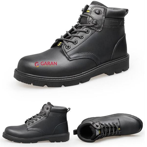 Giày bảo hộ cao cổ Jogger X1100N S3 chất liệu da bóng thanh lịch
