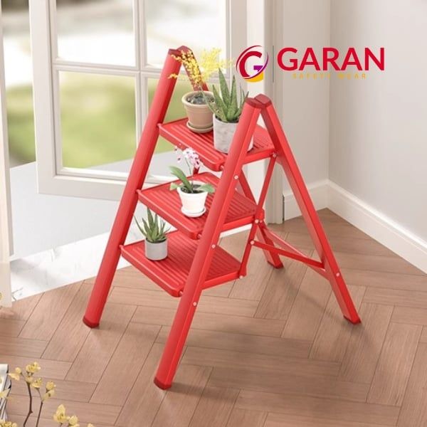 Kích thước thang ghế gấp gọn bằng thép carbon