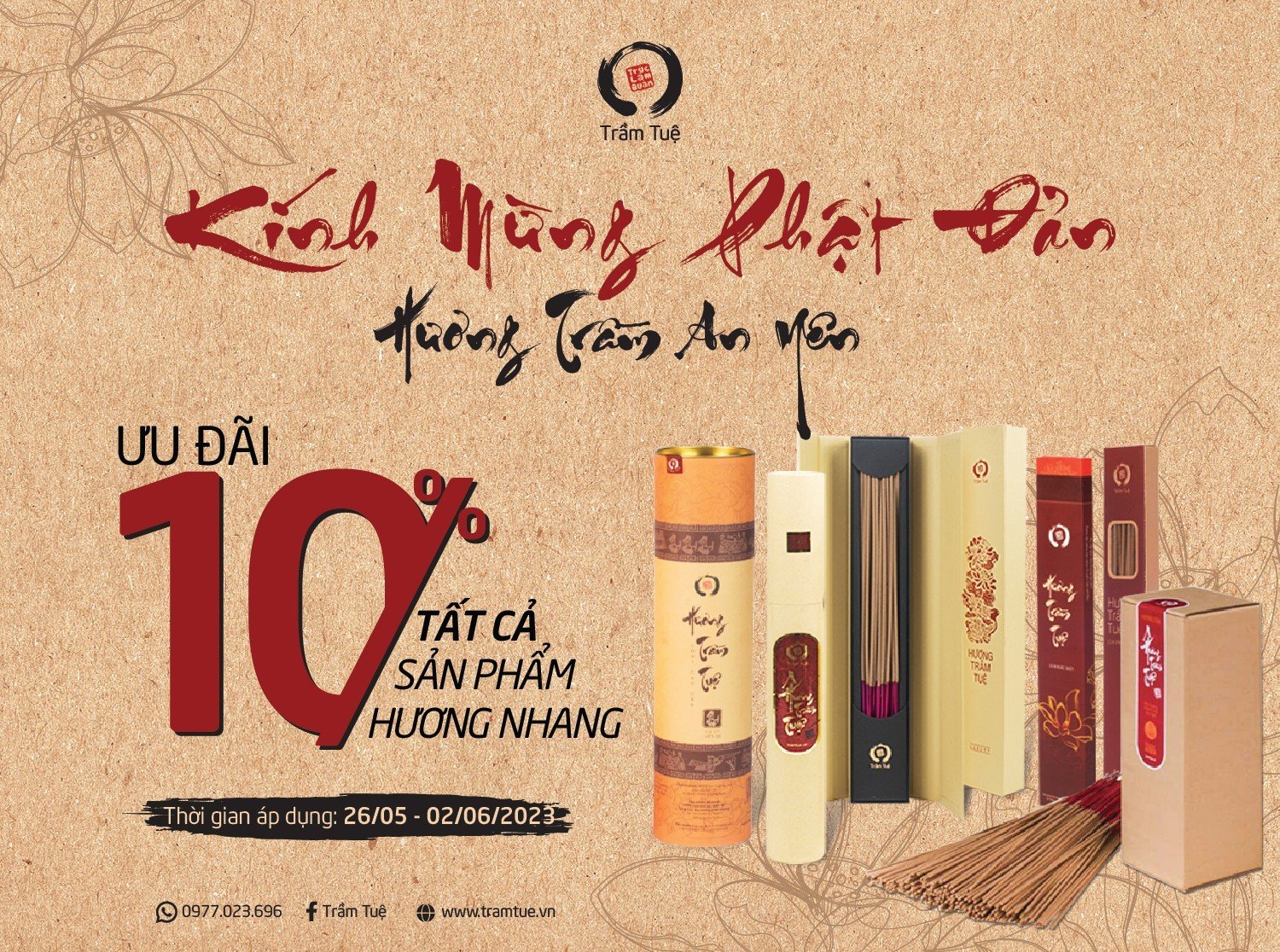 Kính mừng Phật Đản - Hương trầm an yên
