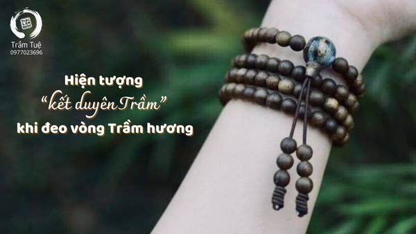 Lý giải hiện tượng “kết duyên trầm” khi đeo vòng Trầm hương