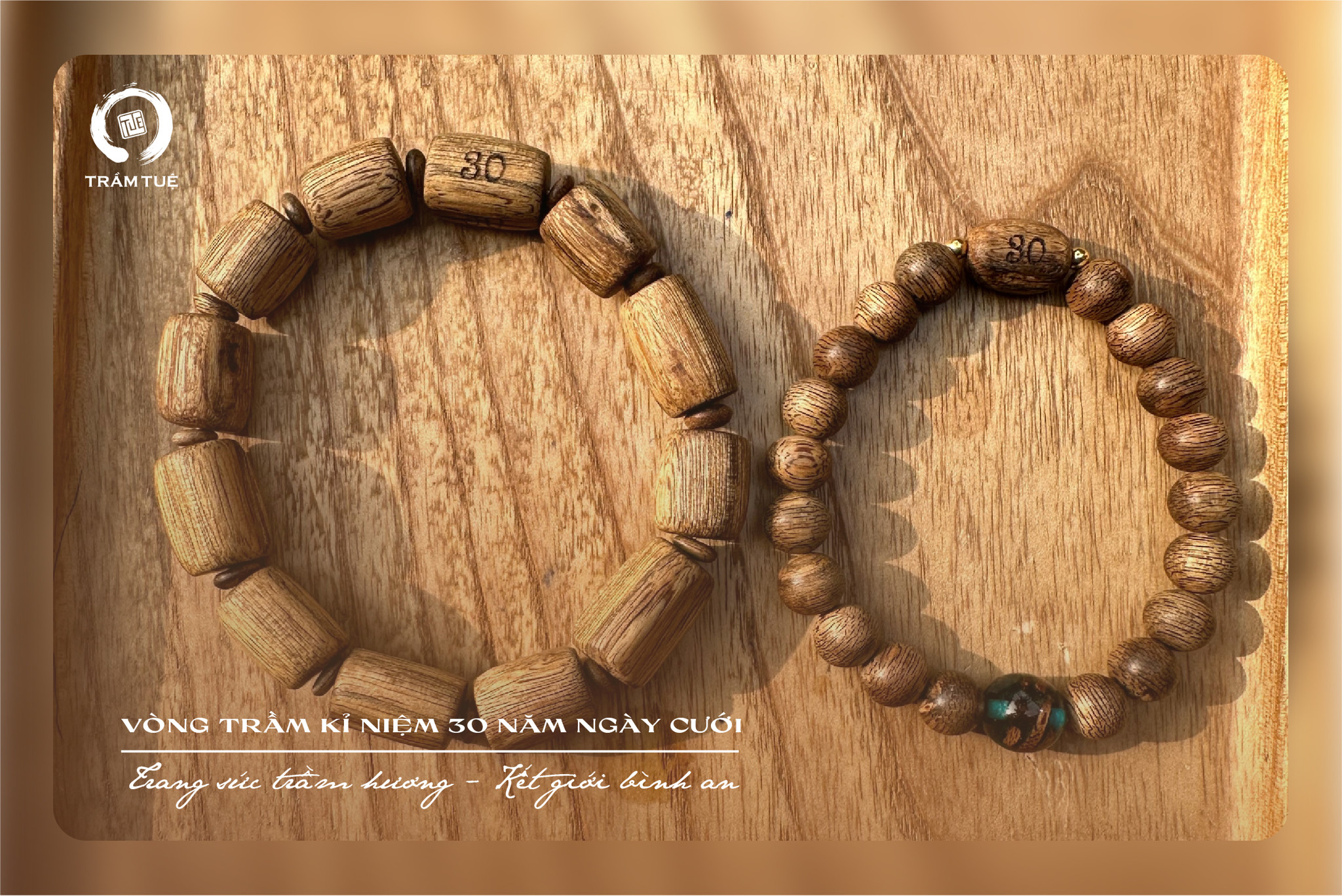 30 năm bên nhau - Vòng trầm hương thay lời yêu thương