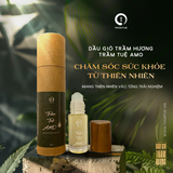 Dầu Gió Trầm Hương AMO Từ Thảo Dược 100% - Agarwood Medicated Oil