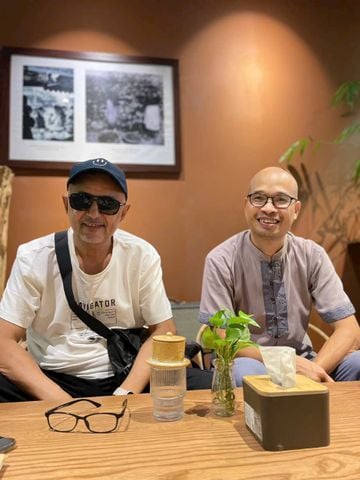 Bác Tale - Vị khách nước ngoài thích ăn chay