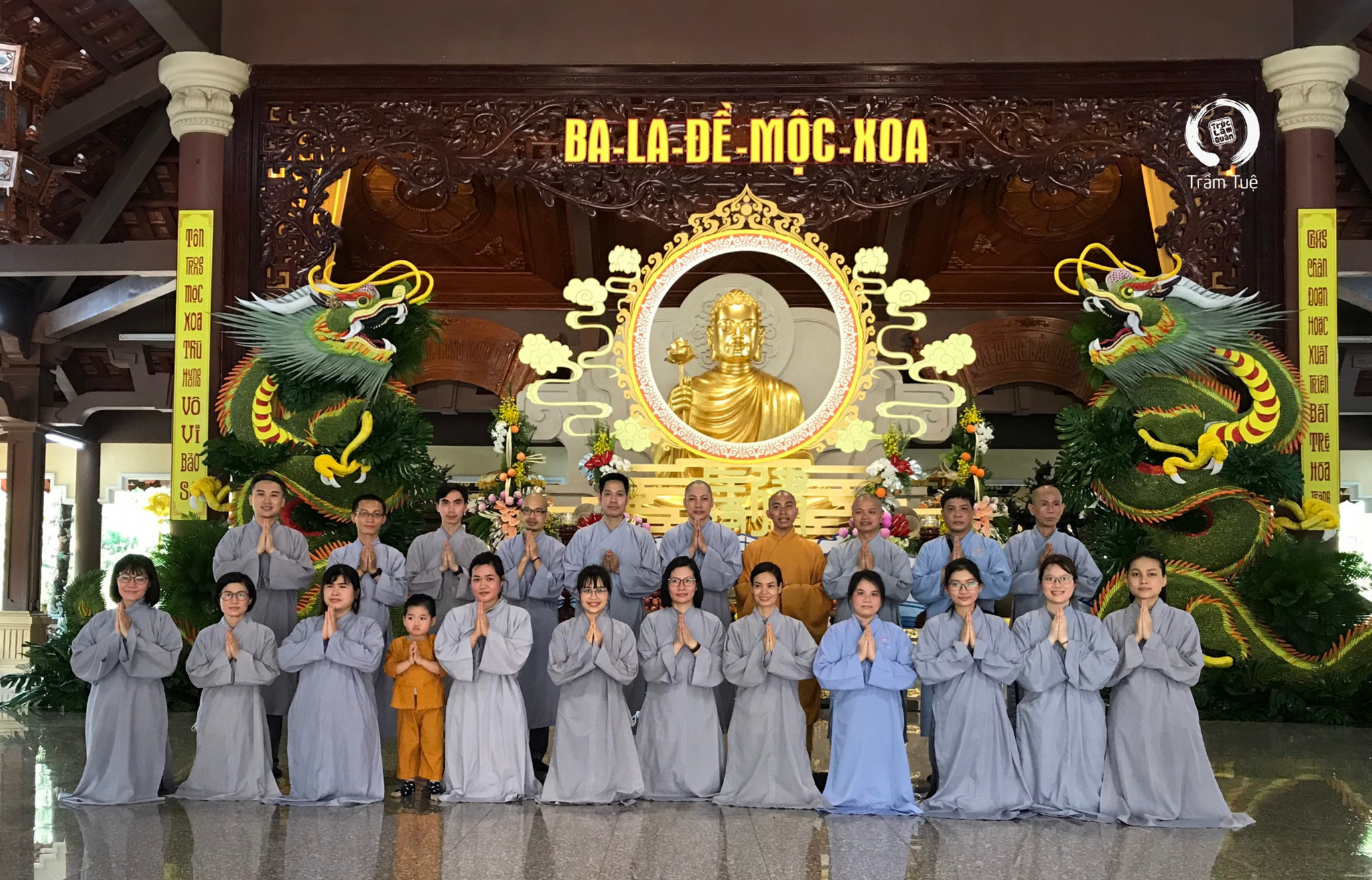 Trầm Tuệ phát tâm cúng dường hương trầm sạch và công quả kính mừng Đại Giới Đàn Thiện Hoa 2022
