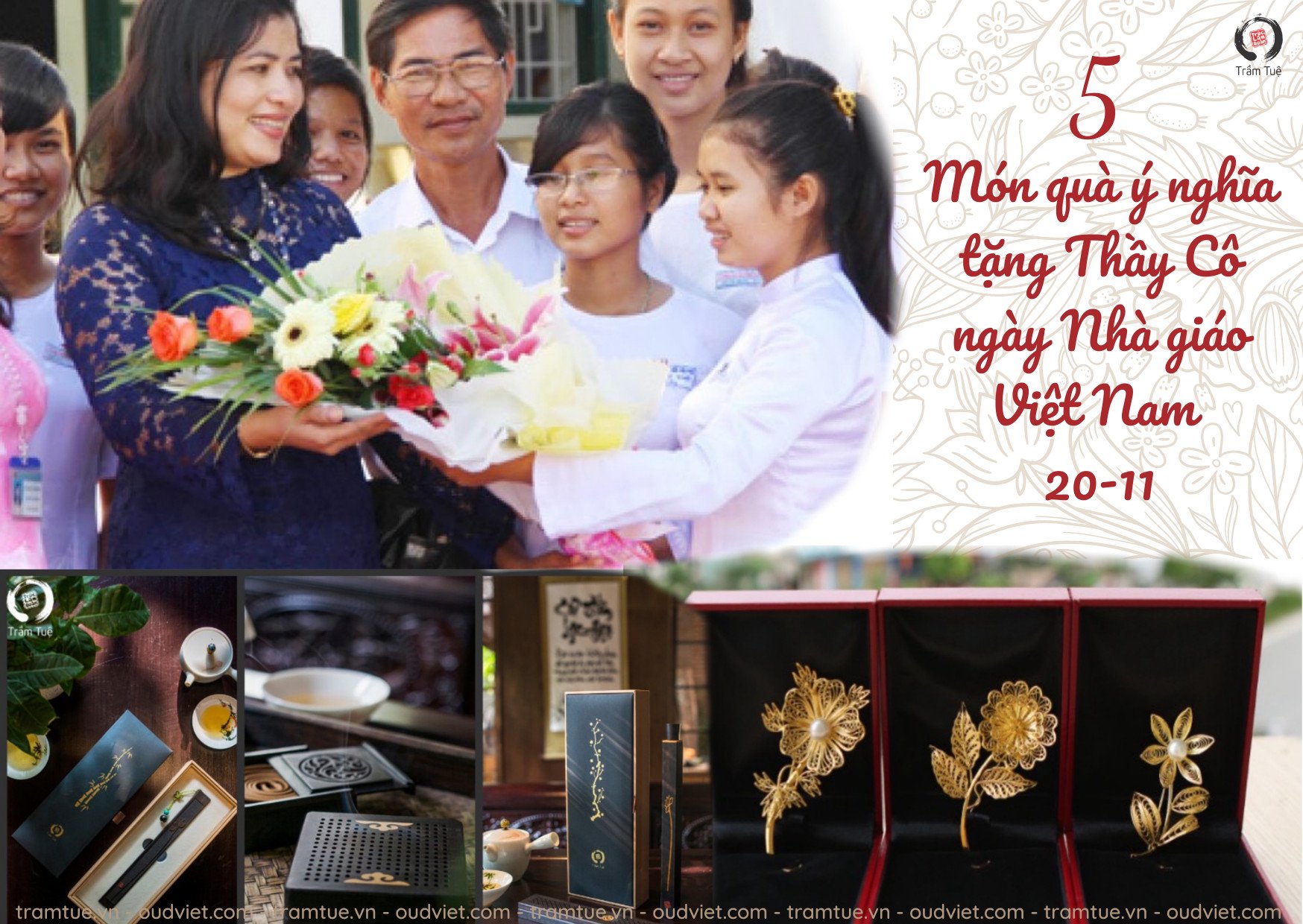 5 món quà ý nghĩa tri ân thầy cô nhân ngày Nhà giáo Việt Nam 20/11