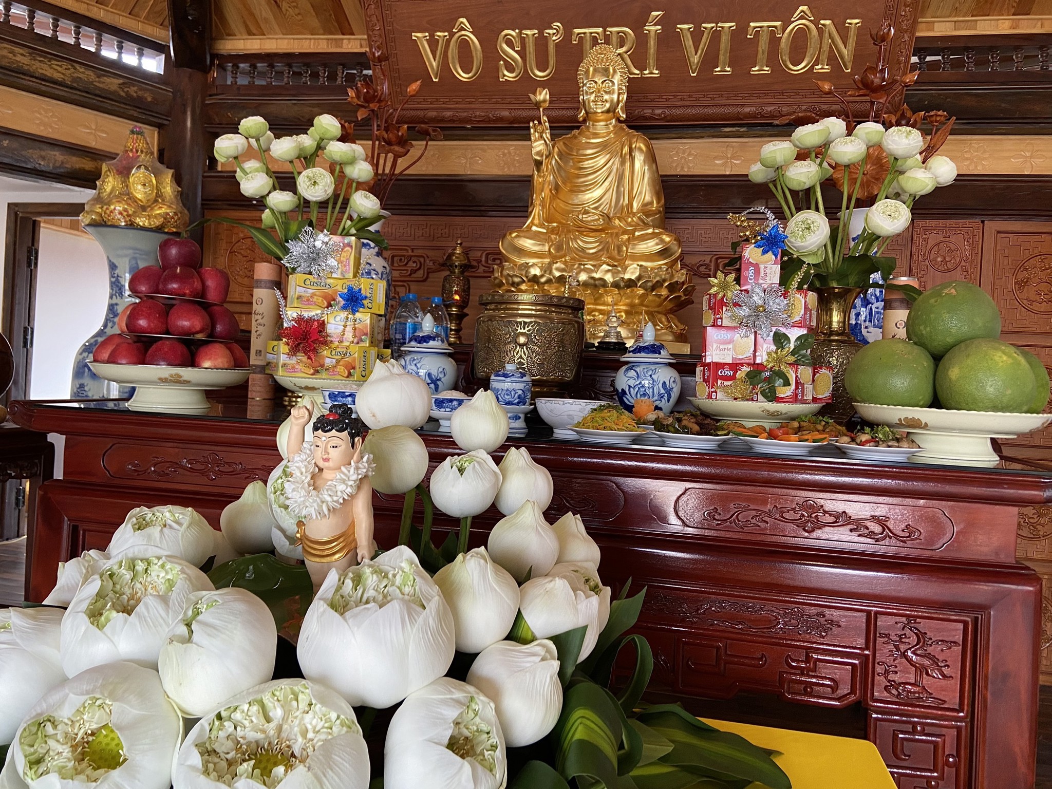 Niềm vui ngày Khánh đản ở Trầm Tuệ